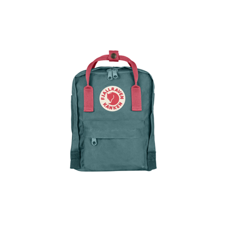 Kanken classic frost green peach pink best sale