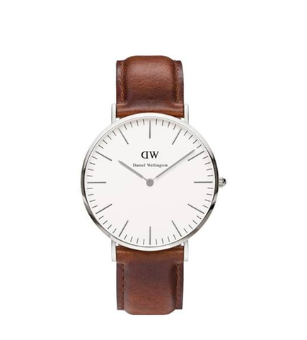 DANIEL WELLINGTON CLASSIC ST MAWES SILVER 40MM