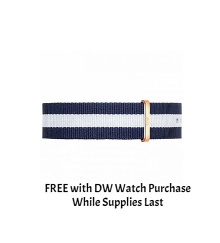 DANIEL WELLINGTON WATCH BAND NATO STRAP GLASGOW 20MM