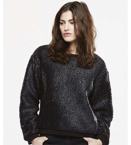 ELEVEN PARIS PADORE Black Sweater