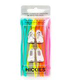 HICKIES Neon Rainbow Shoelaces