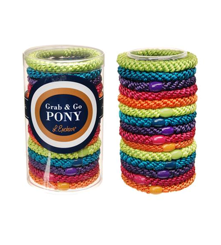 L. Erickson Grab & Go Pony Tube - Candy