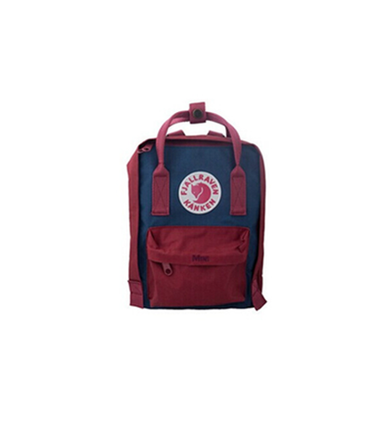 Kanken royal blue ox red best sale