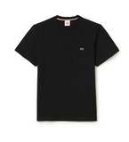 Lacoste L!VE Jersey Cotton Crew Neck T-Shirt Black