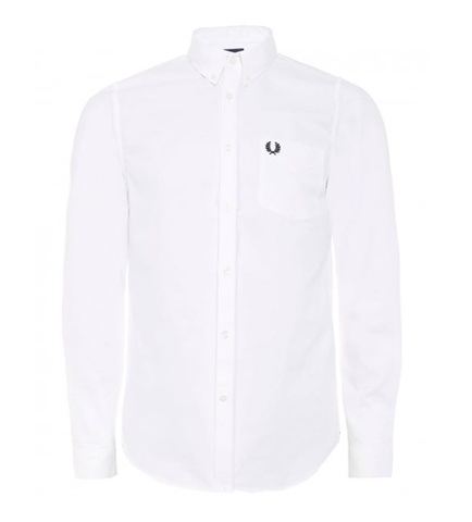 Fred Perry Classic Oxford Shirt White