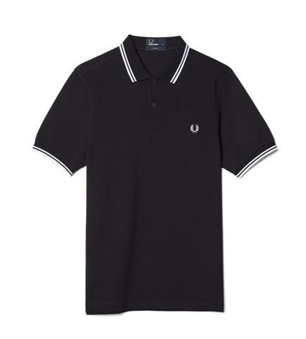 Fred Perry M3600 TWIN TIPPED Polo Navy/White