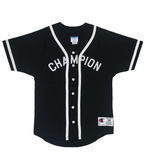 Champion Braided Baseball Jersey Black