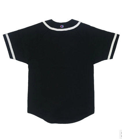 Champion Braided Baseball Jersey Black STYLEIN NEW YORK