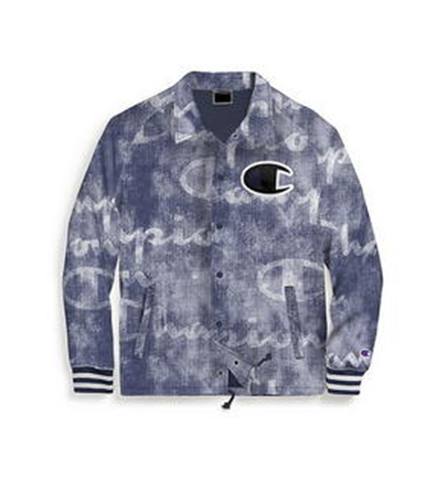Champion c sales logo coaches jacket