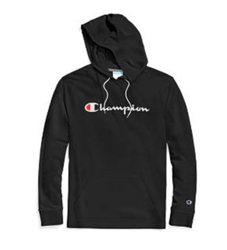 Champion logo sleeve clearance hoodie