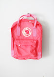 Fjallraven Kanken Mini Peach Pink Backpack Style F23561